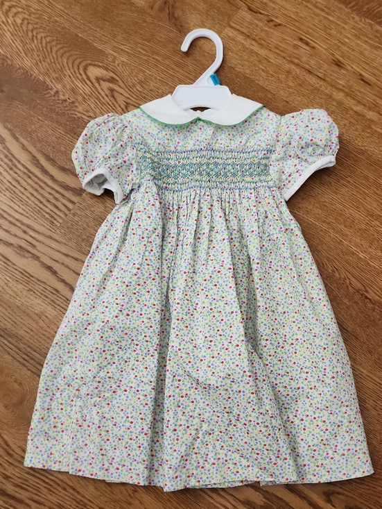 Strasburg Other - NWOT Vintage Strasburg Children Smocked Floral Dress 24M